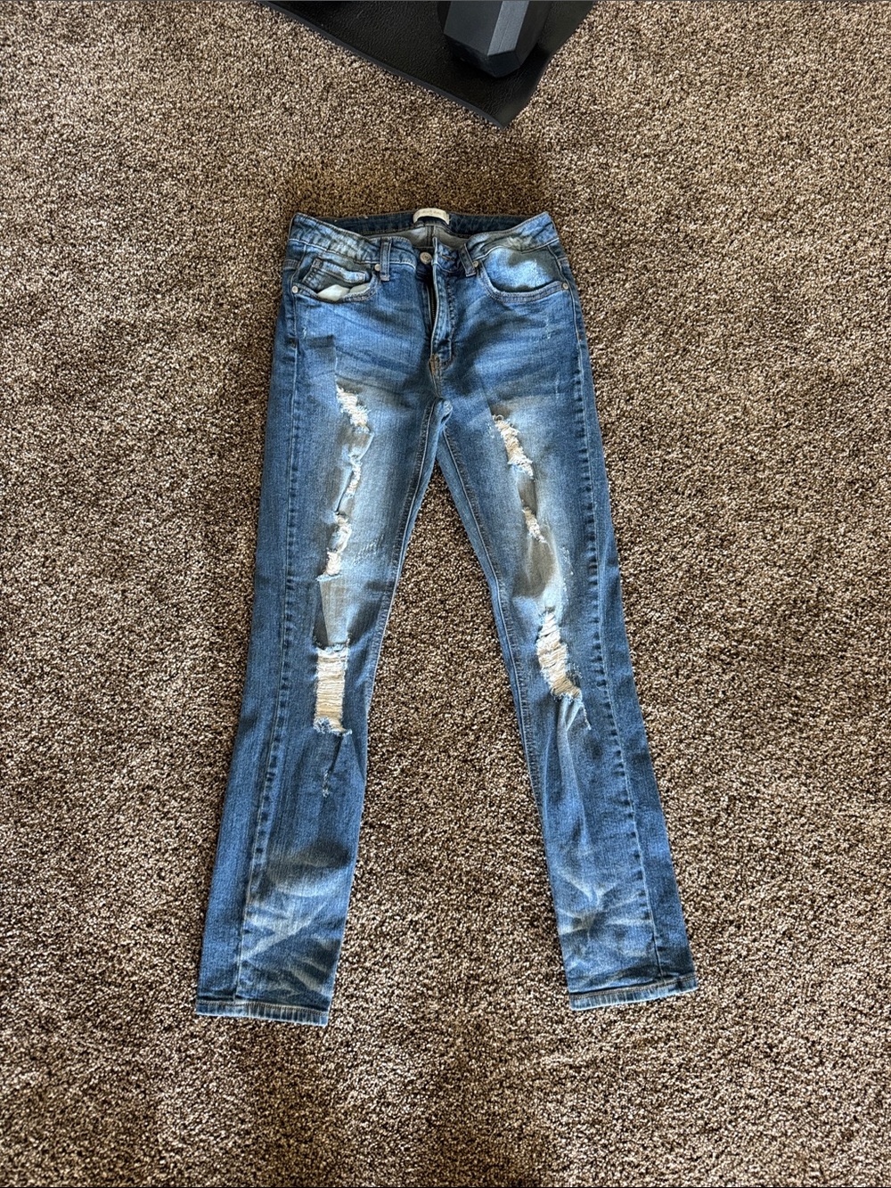 Altar'd State Distressed Blue  Jeans